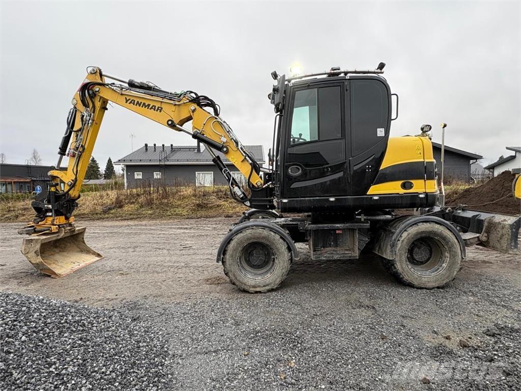 Yanmar B 95 W Gumikerekes kotrók