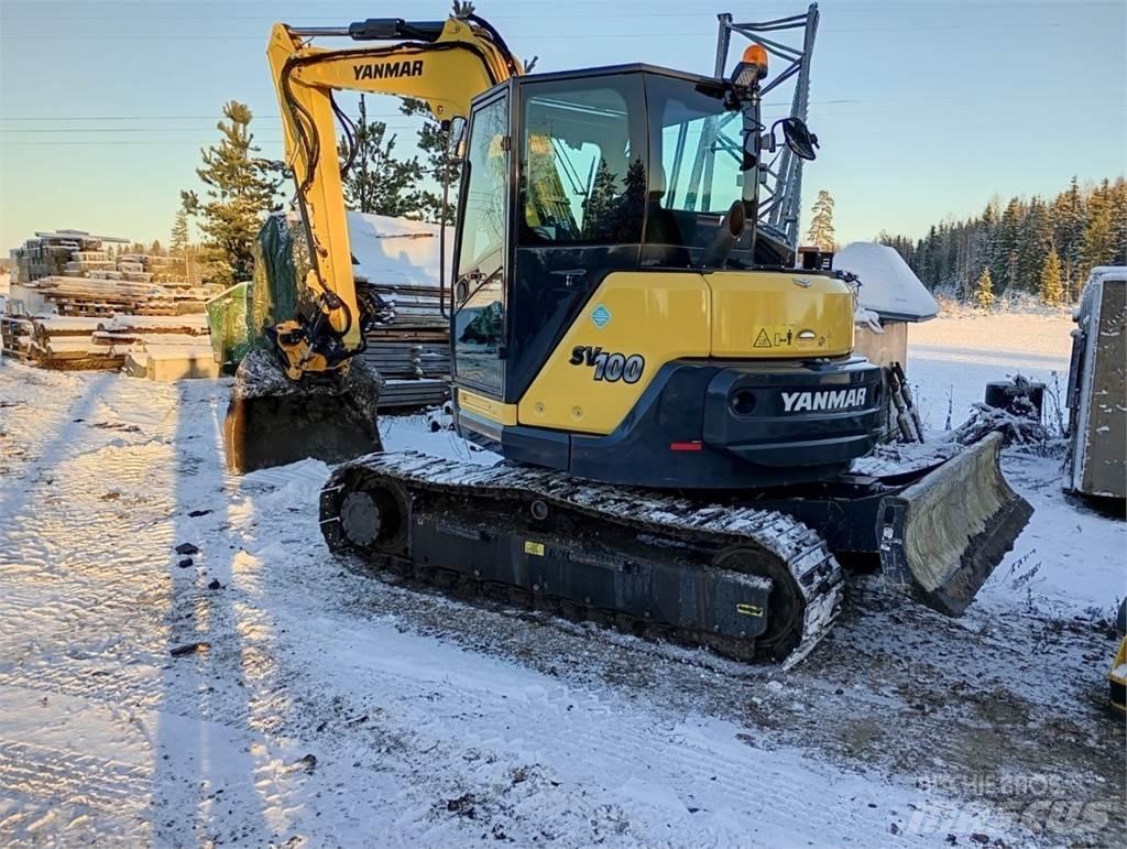 Yanmar SV100 Lánctalpas kotrók