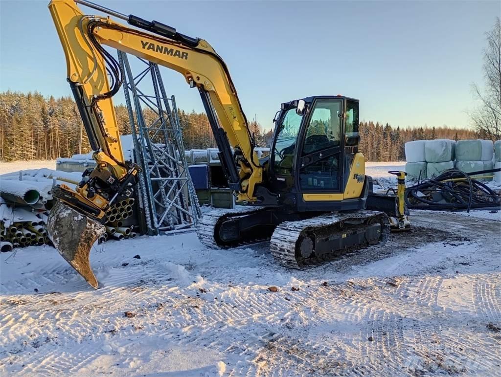 Yanmar SV100 Lánctalpas kotrók