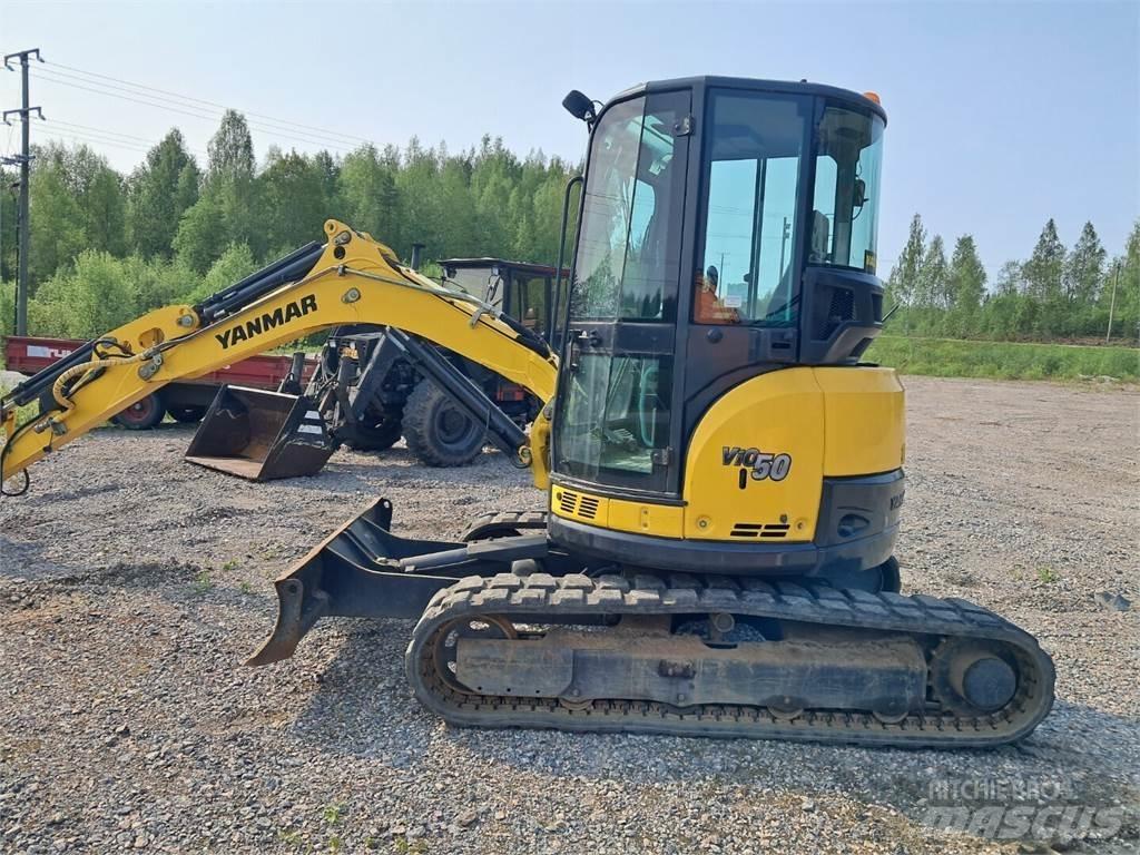 Yanmar Vio 50 Mini kotrók < 7t