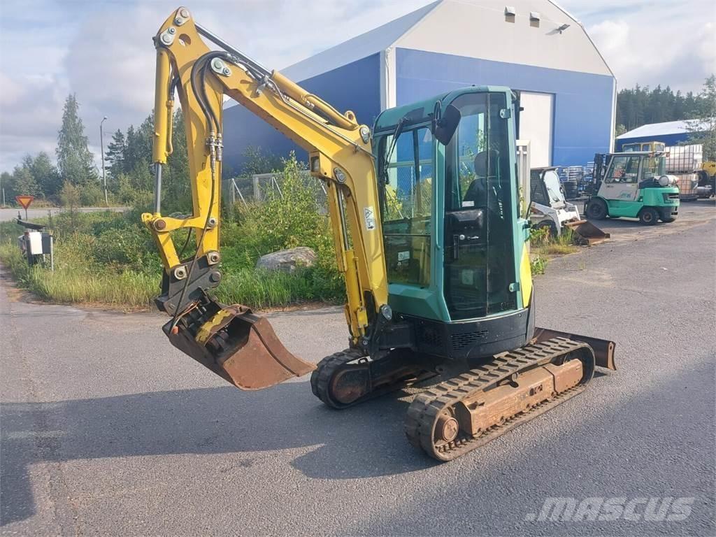 Yanmar Vio25 Mini kotrók < 7t