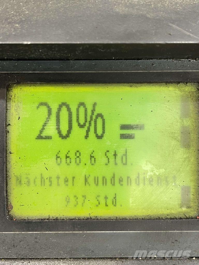 Linde D12-133 Gyalogkíséretű targonca