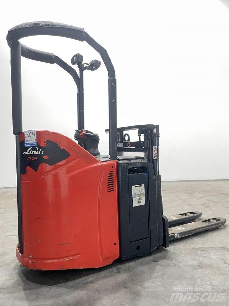 Linde D12SP-133 Gyalogkíséretű targonca