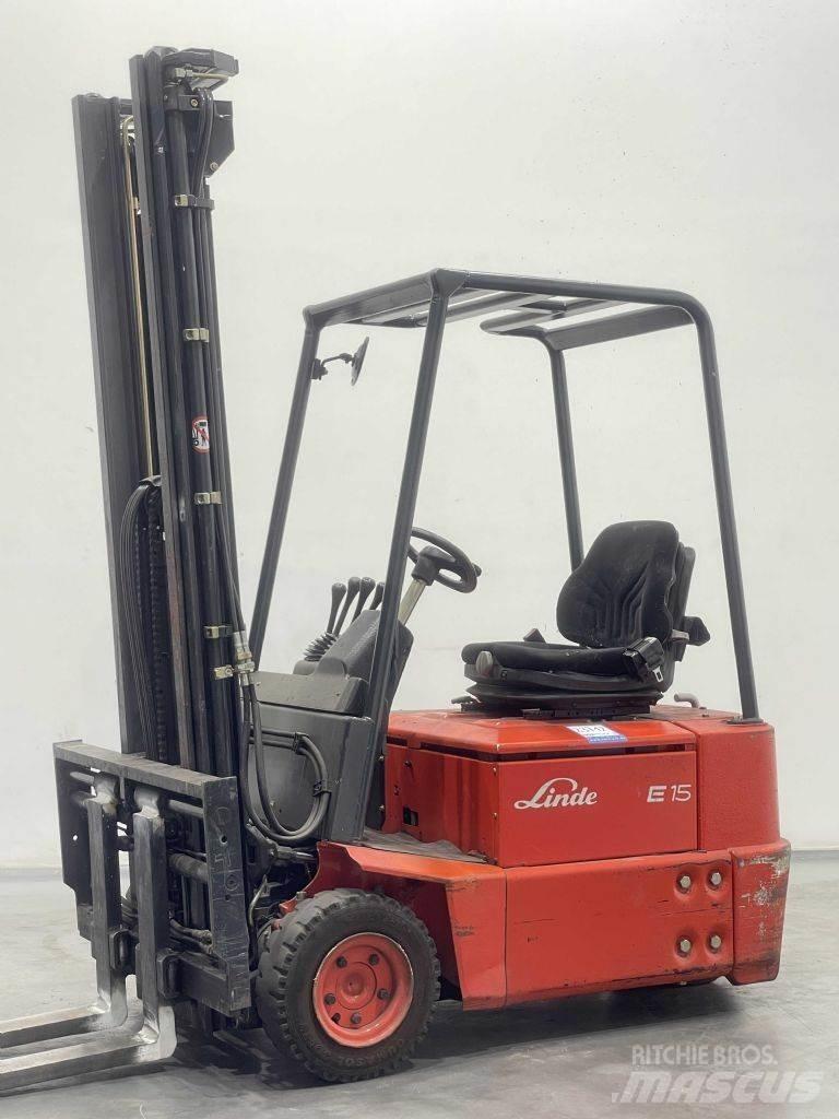 Linde E15Z-02-324 Elektromos targoncák