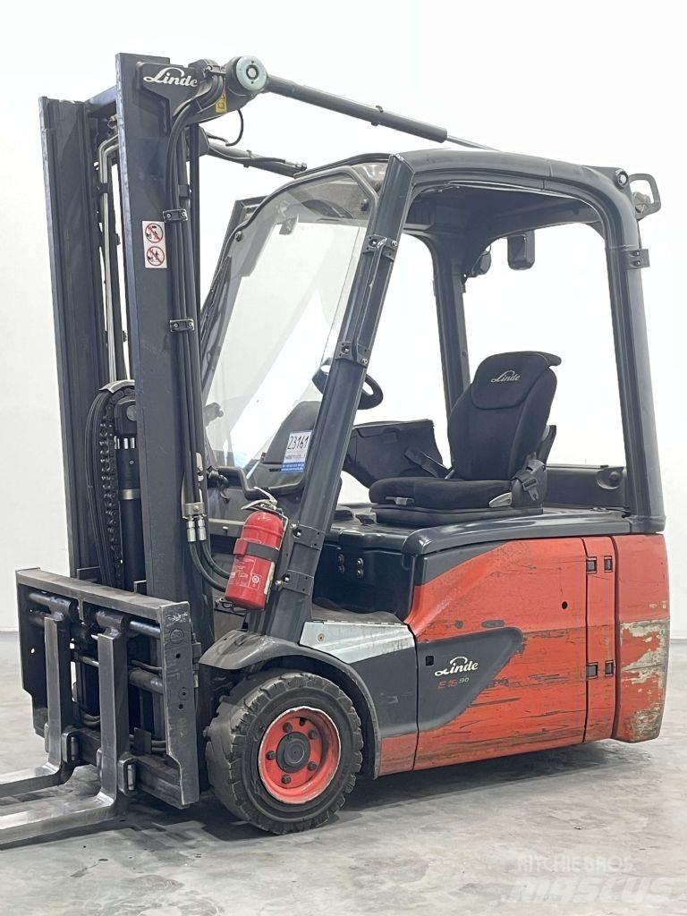 Linde E16-02-386 Elektromos targoncák