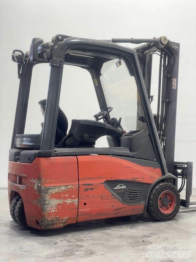 Linde E16-02-386 Elektromos targoncák
