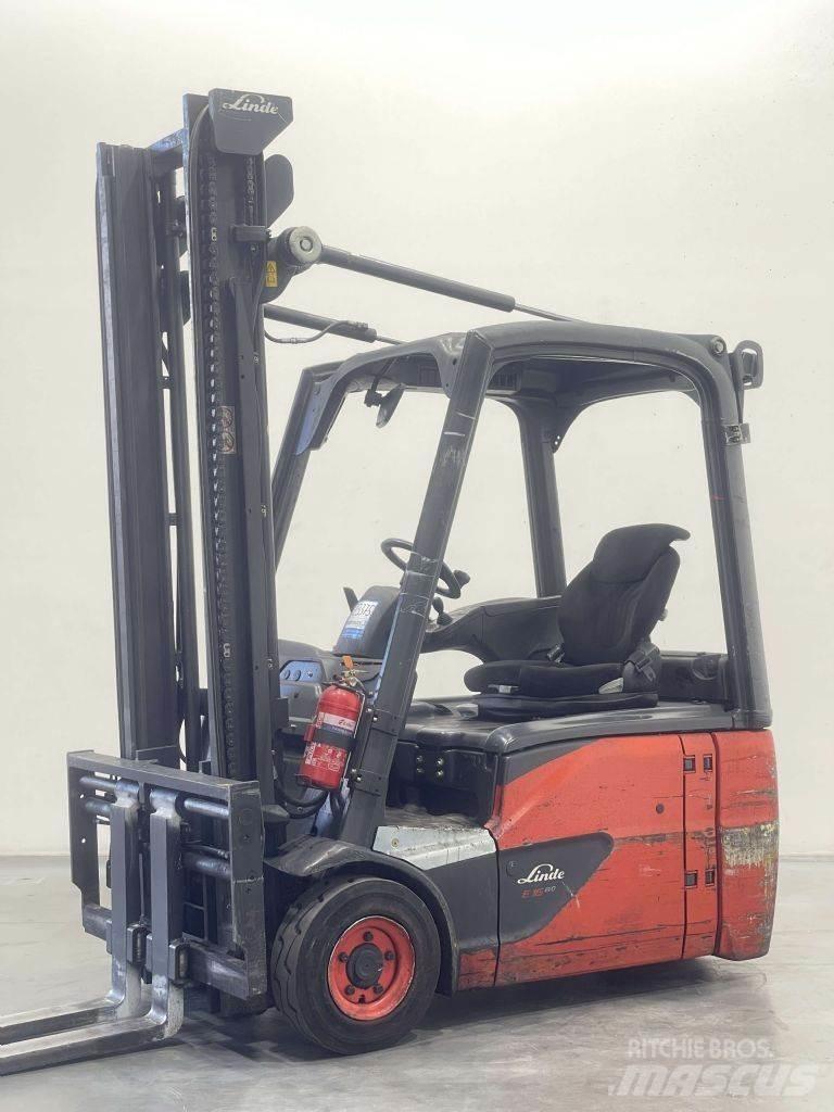 Linde E16-02-386 Elektromos targoncák