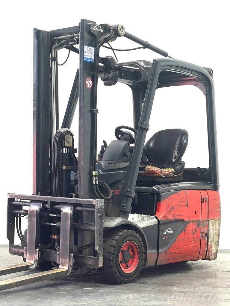 Linde E16-386-EVO Elektromos targoncák