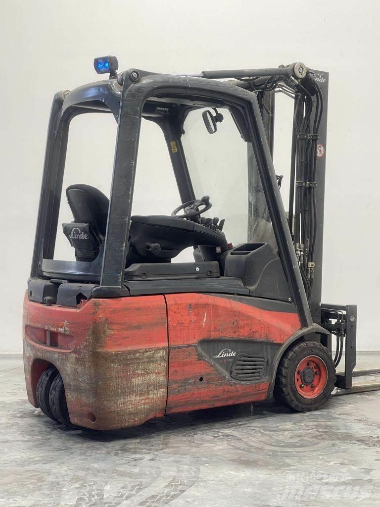 Linde E16C-02-386 Elektromos targoncák