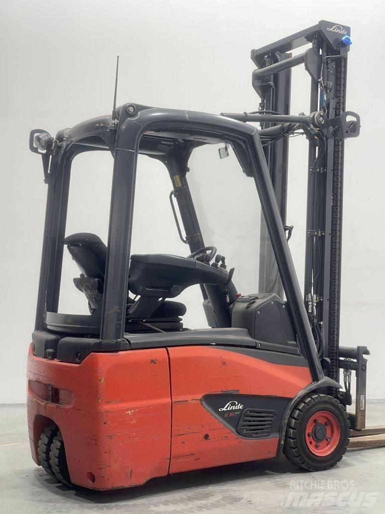 Linde E16C-02-386 Elektromos targoncák