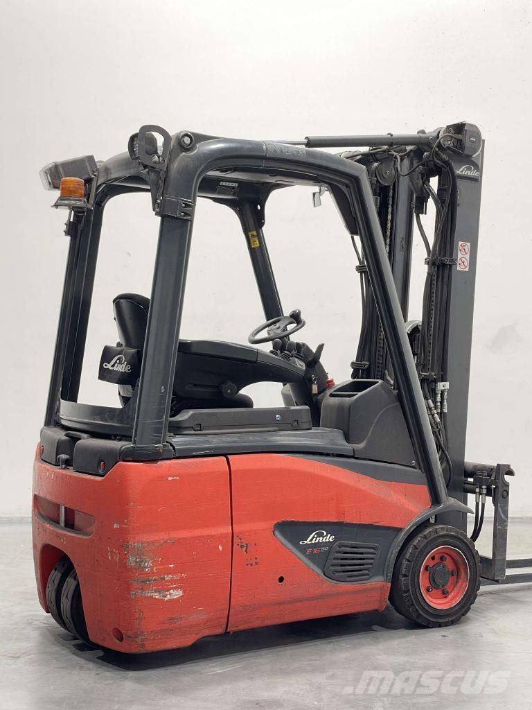 Linde E16C-02-386 Elektromos targoncák