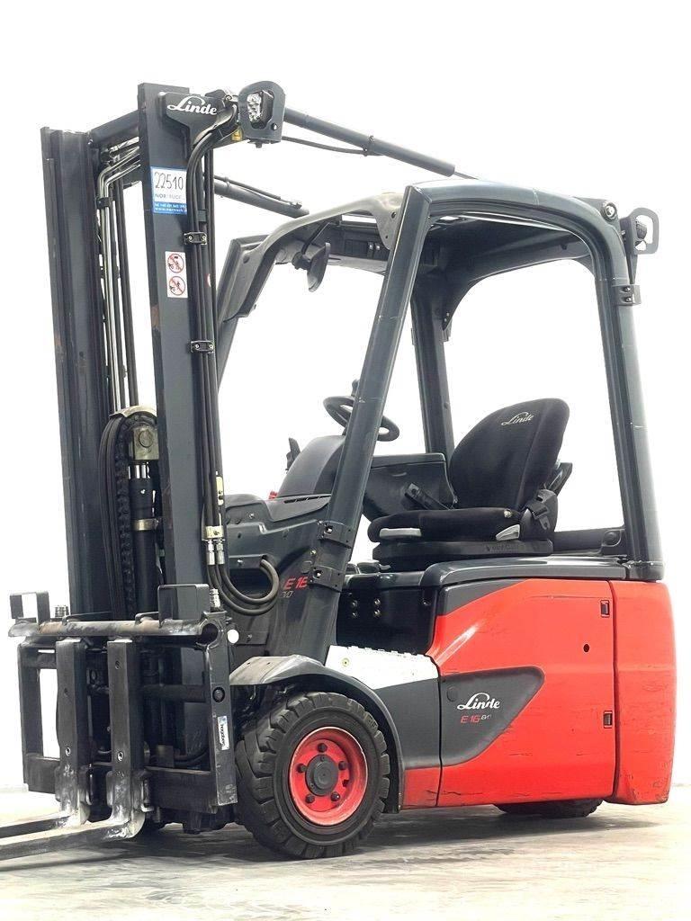 Linde E16C-386-EVO Elektromos targoncák