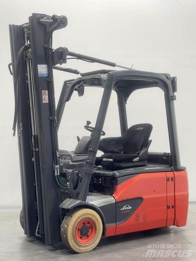 Linde E16L-02-386 Elektromos targoncák