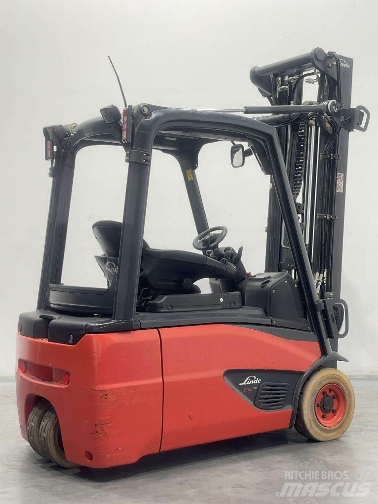 Linde E16L-02-386 Elektromos targoncák