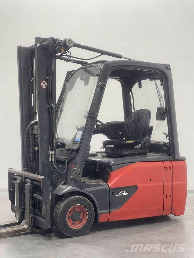 Linde E16L-02-386 Elektromos targoncák