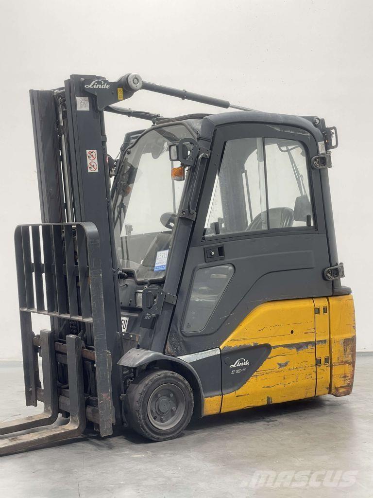 Linde E16L-02-386 Elektromos targoncák