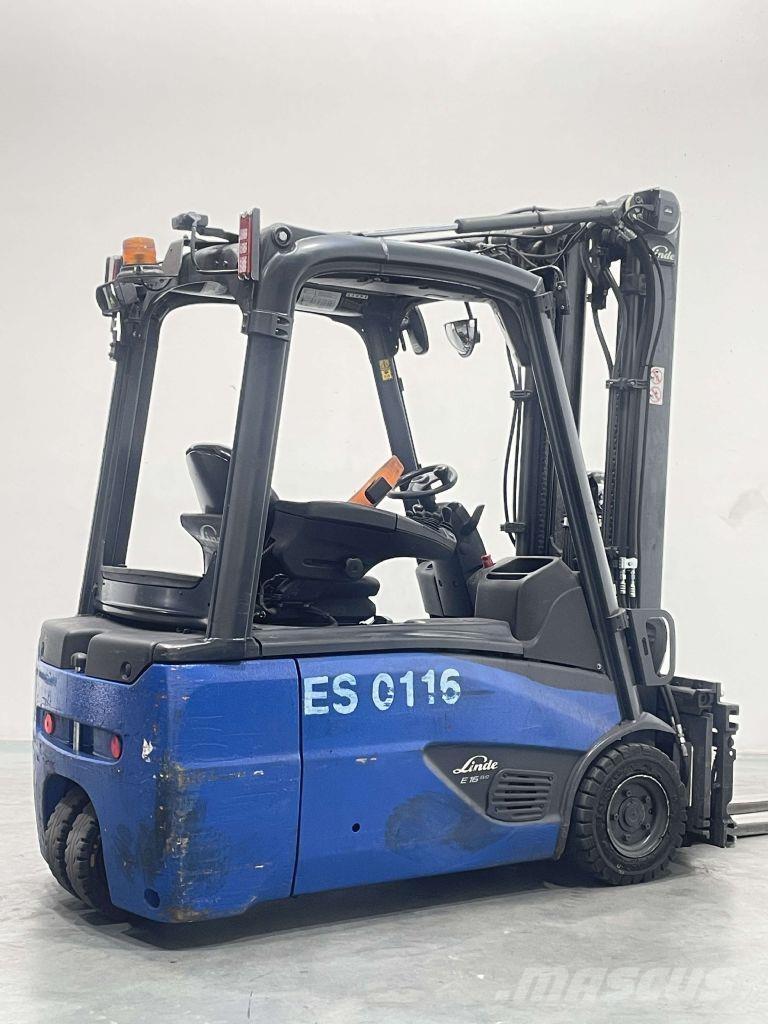 Linde E16L-02-386 Elektromos targoncák
