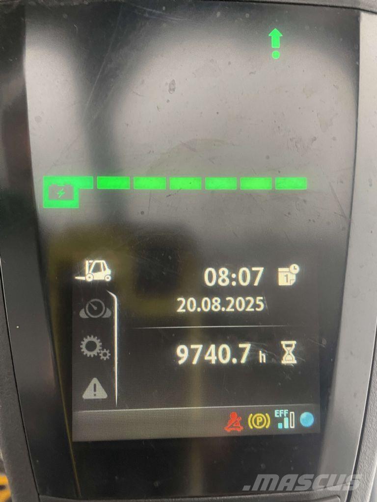 Linde E16L-02-386 Elektromos targoncák