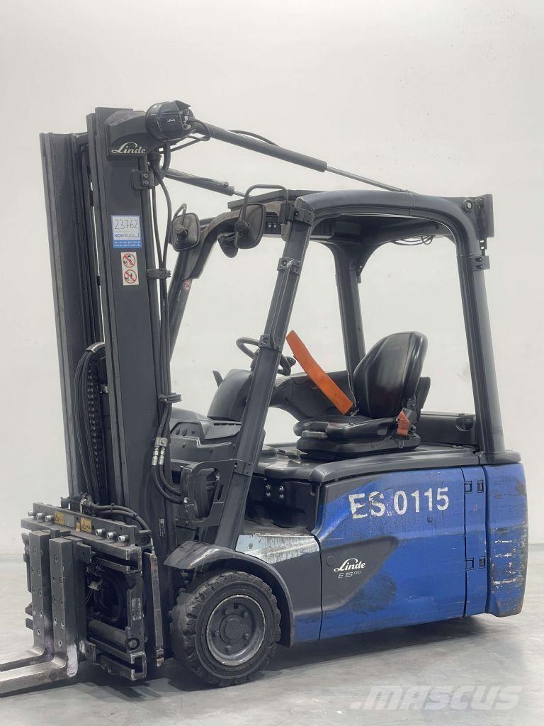 Linde E16L-02-386 Elektromos targoncák