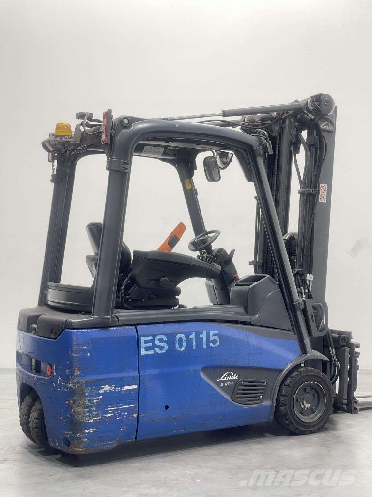Linde E16L-02-386 Elektromos targoncák