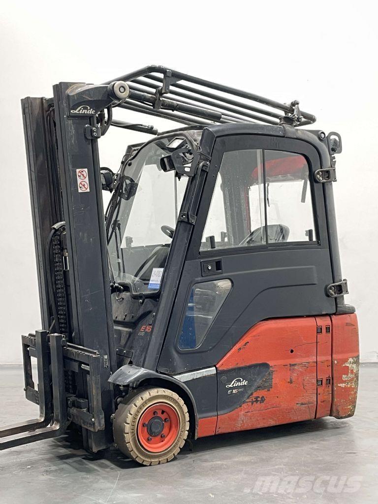 Linde E16L-02-386 Elektromos targoncák