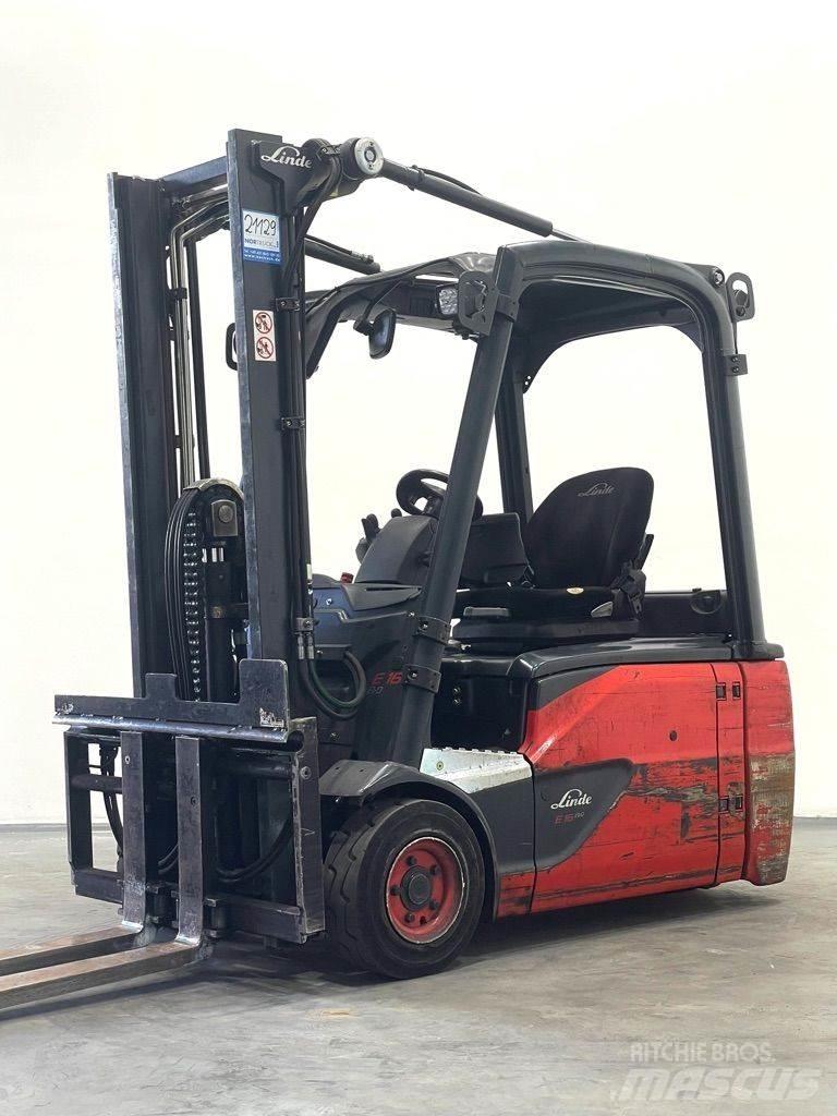 Linde E16L-386-EVO Elektromos targoncák