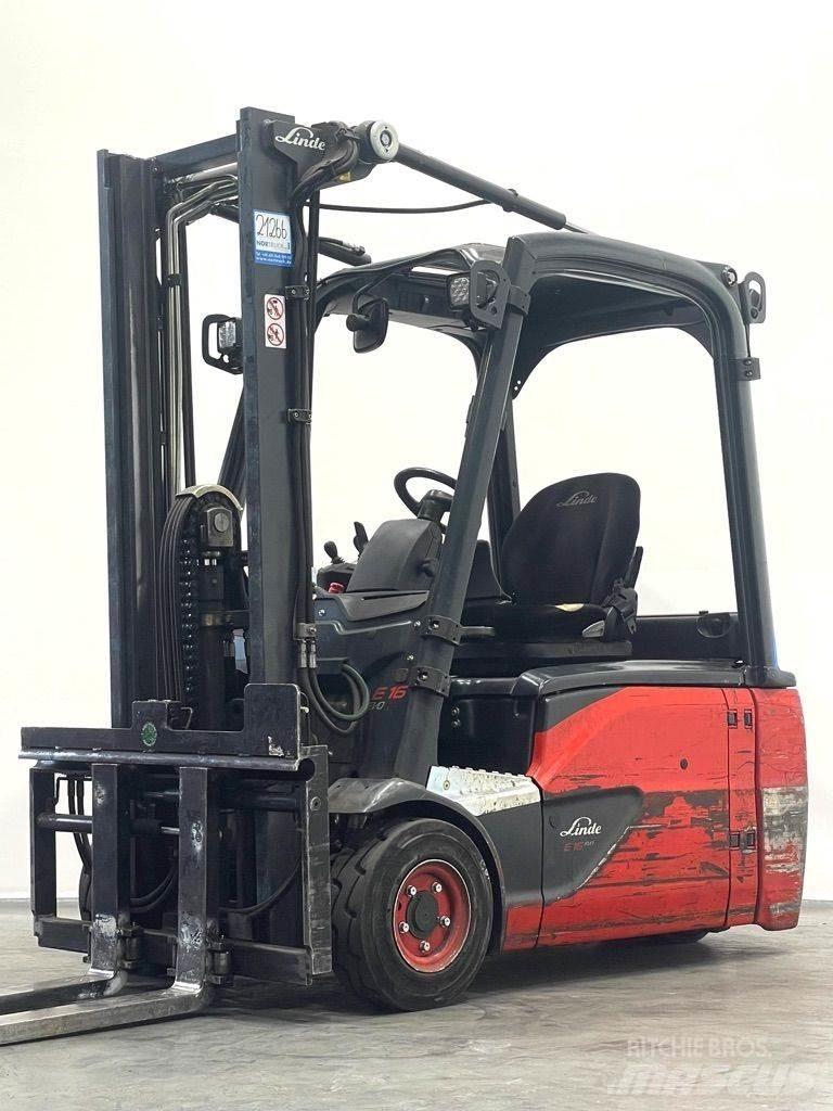 Linde E16L-386-EVO Elektromos targoncák