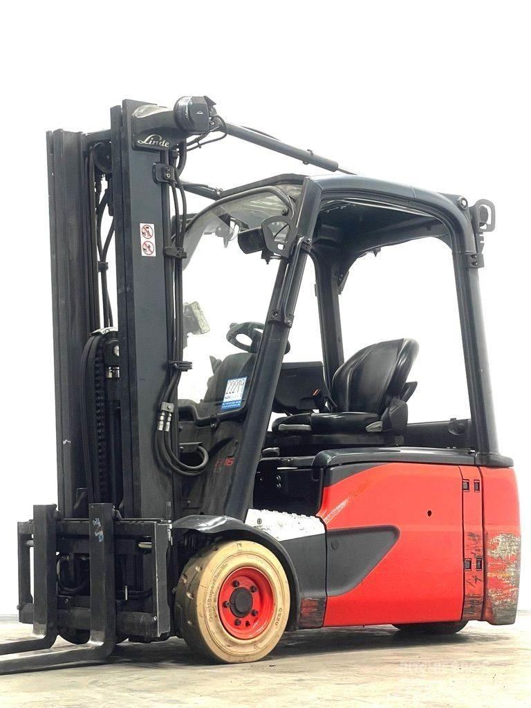 Linde E16L-386-EVO Elektromos targoncák