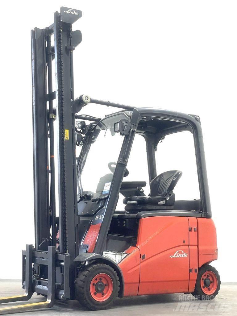 Linde E16PH-01 Elektromos targoncák