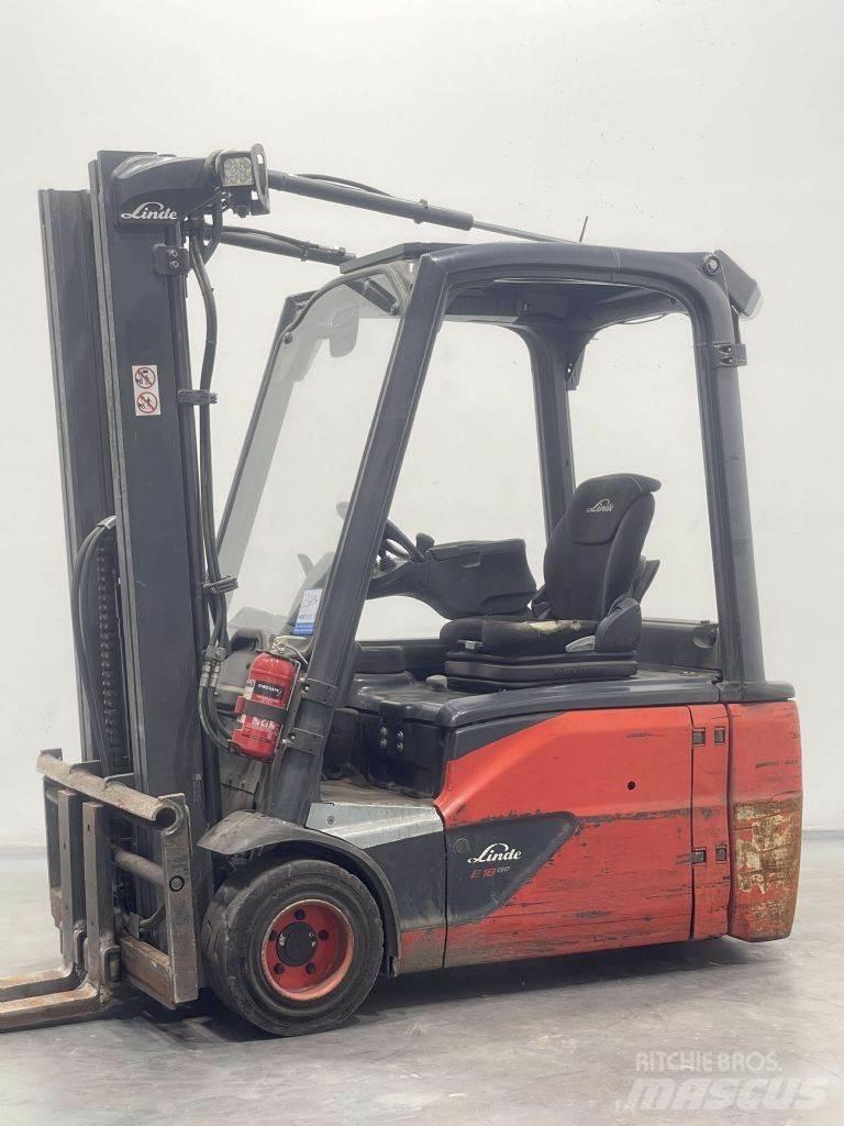 Linde E18L-02-386 Elektromos targoncák