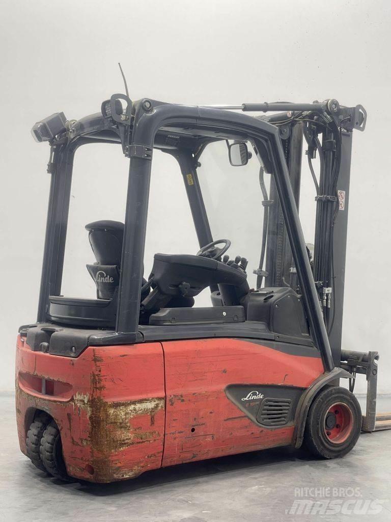 Linde E18L-02-386 Elektromos targoncák