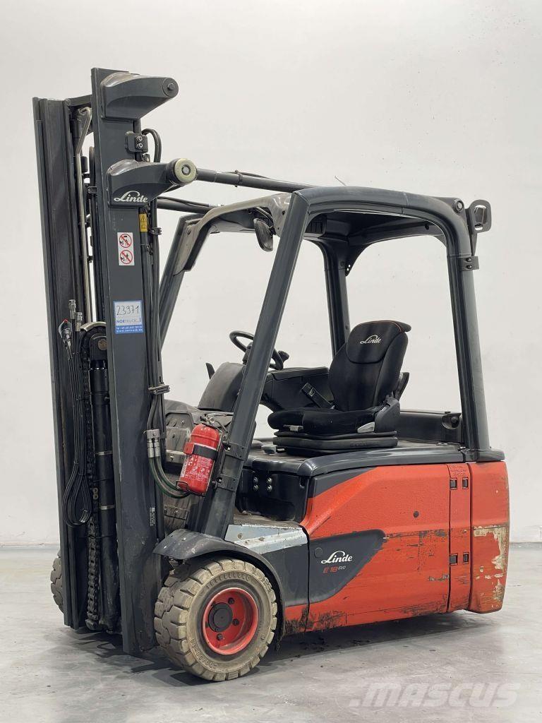 Linde E18L-02-386 Elektromos targoncák