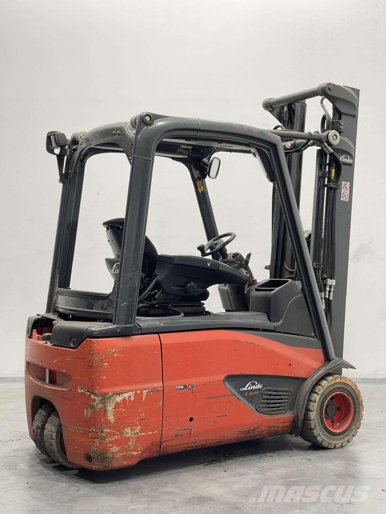 Linde E18L-02-386 Elektromos targoncák