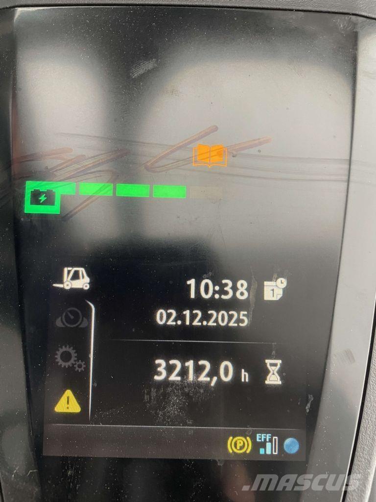 Linde E18L-02-386 Elektromos targoncák