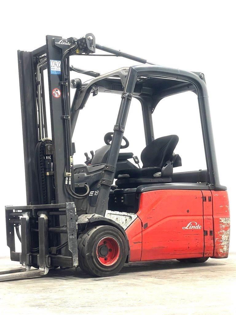 Linde E18L-386 Elektromos targoncák