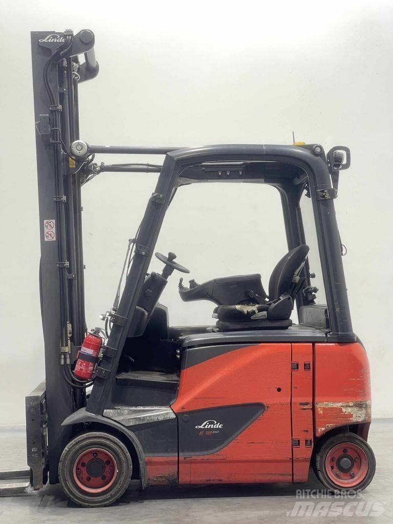 Linde E18PH-386 Elektromos targoncák