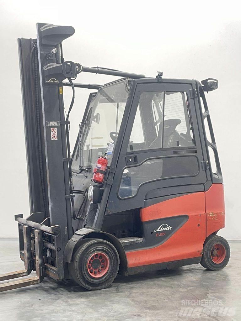 Linde E20-01/600-387 Elektromos targoncák