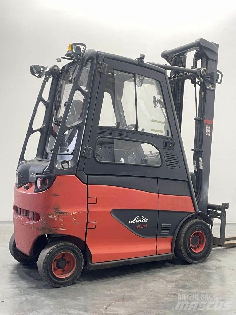 Linde E20-01/600-387 Elektromos targoncák