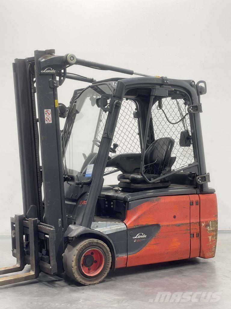 Linde E20L-02-386 Elektromos targoncák