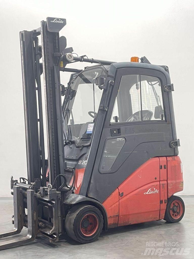 Linde E20PH-01-386 Elektromos targoncák