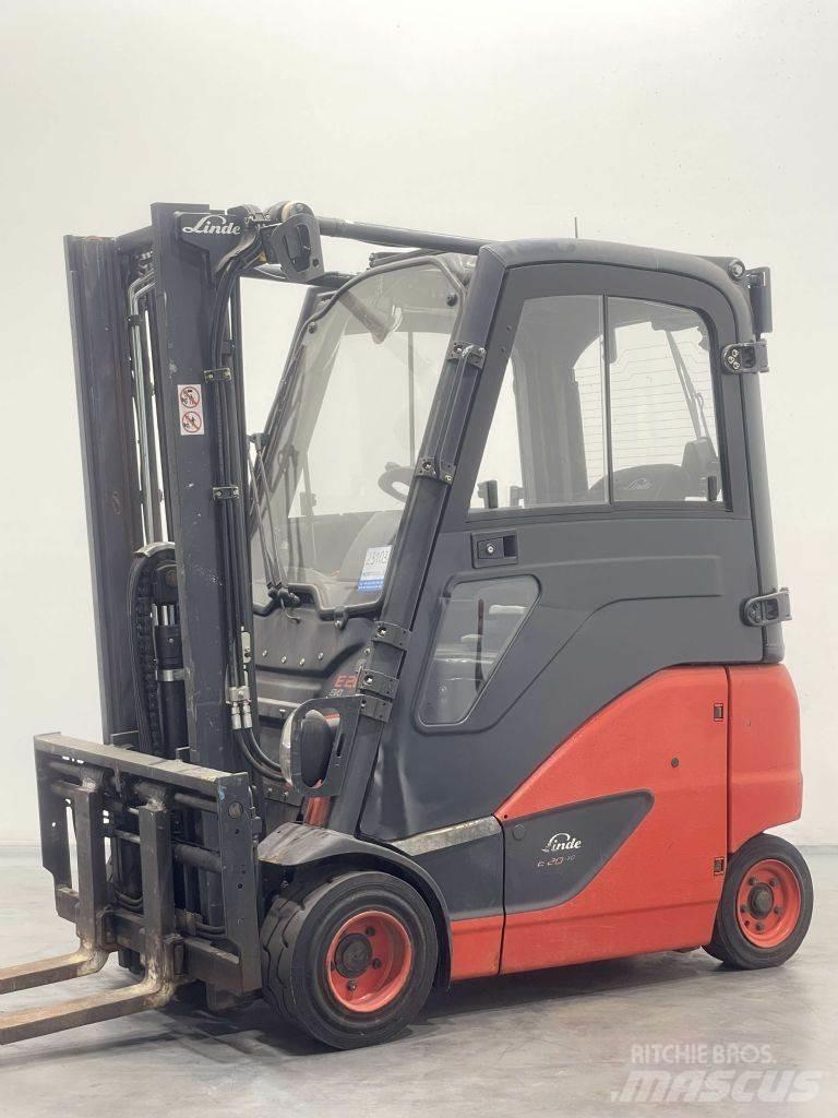 Linde E20PH-02-386 Elektromos targoncák