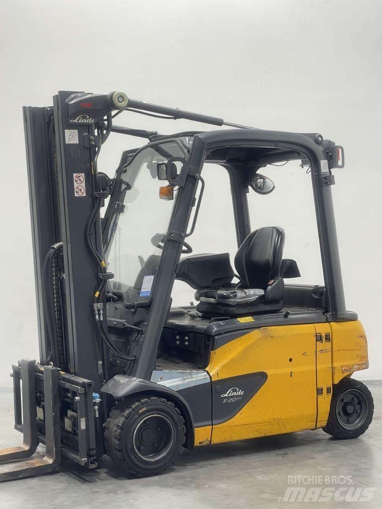 Linde E20PL-02-386 Elektromos targoncák