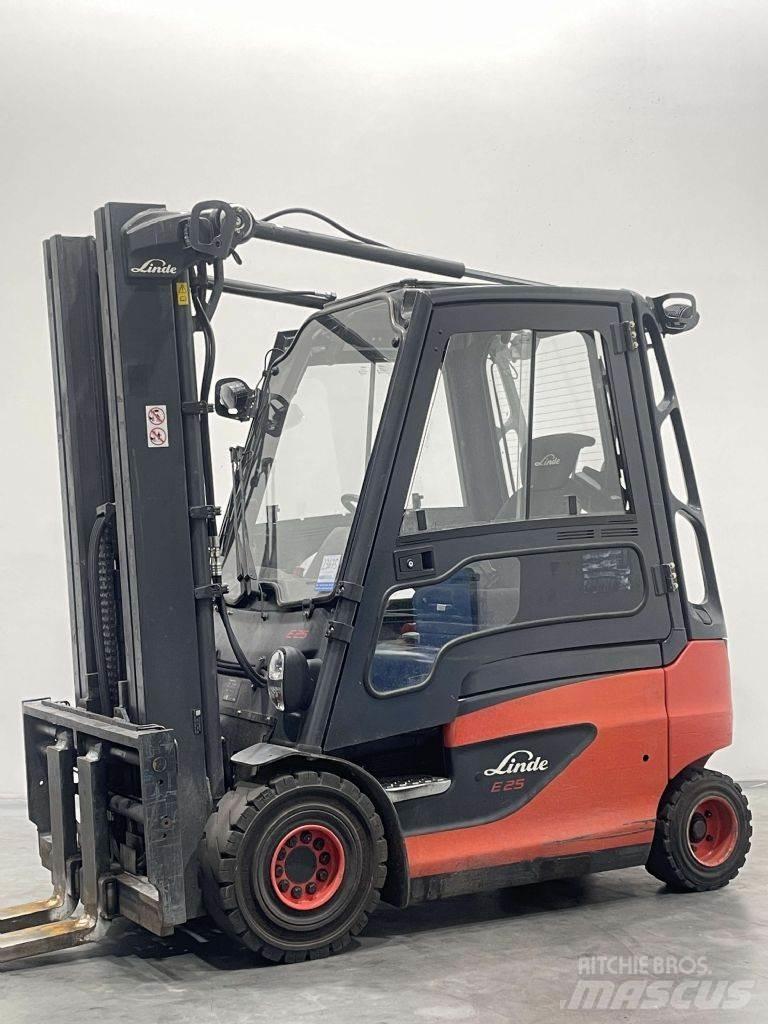 Linde E25-01-387 Elektromos targoncák