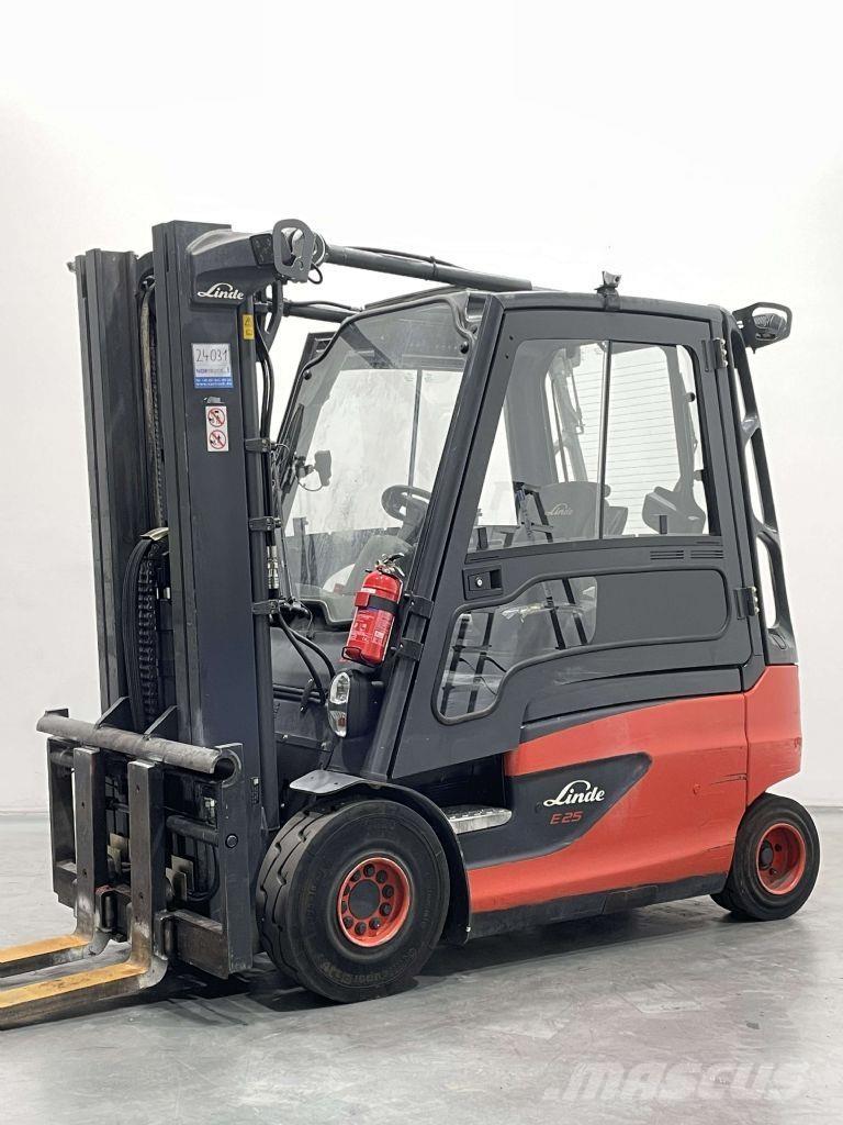 Linde E25L-01-387 Elektromos targoncák