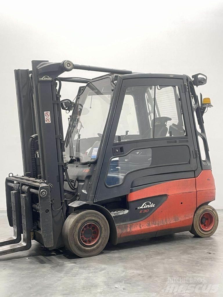 Linde E30L-01-387 Elektromos targoncák