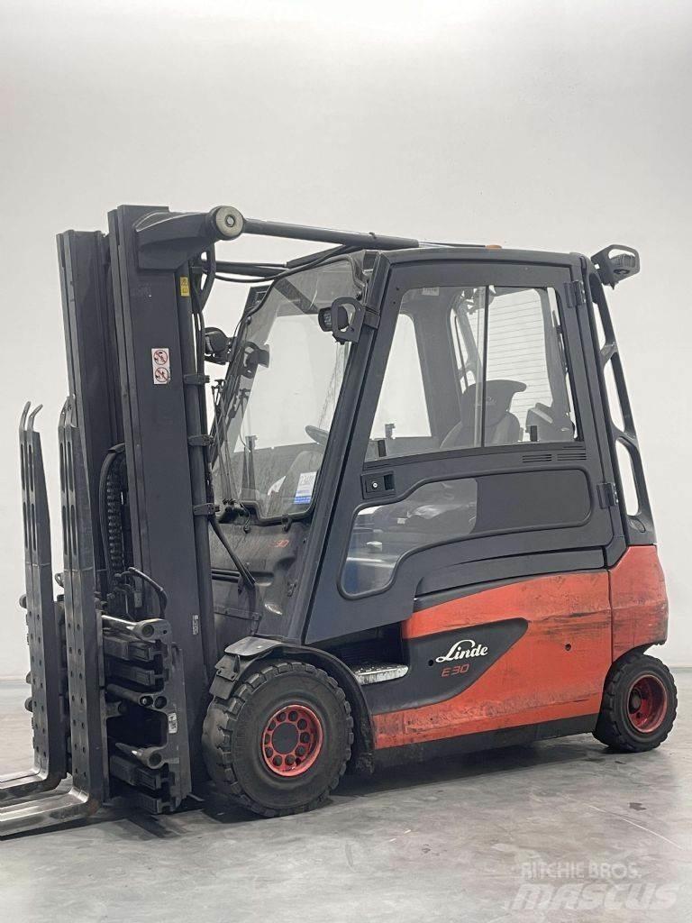 Linde E30L-01-387 Elektromos targoncák