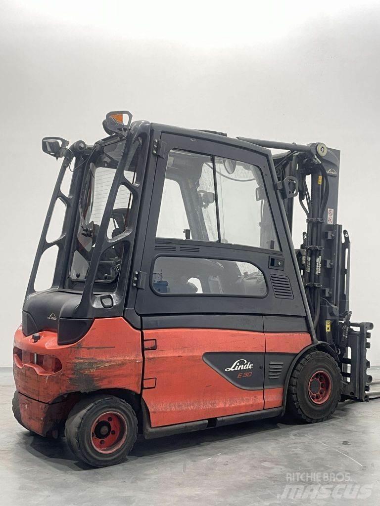 Linde E30L-01-387 Elektromos targoncák