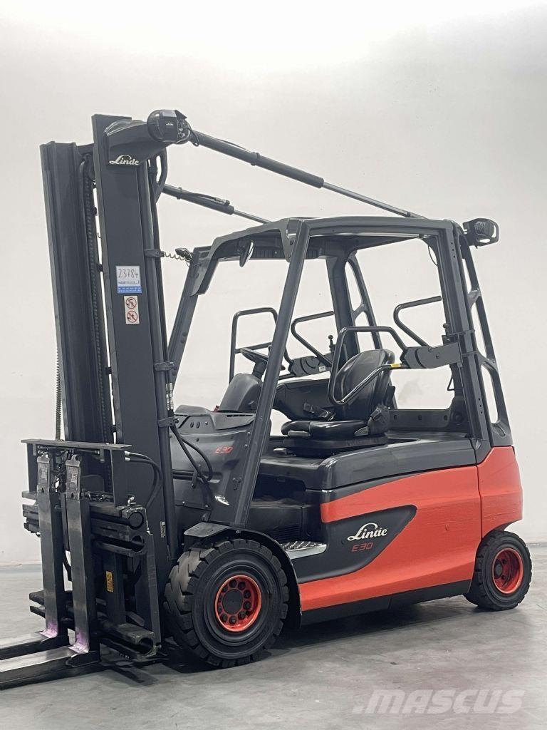 Linde E30L-01-387 Elektromos targoncák