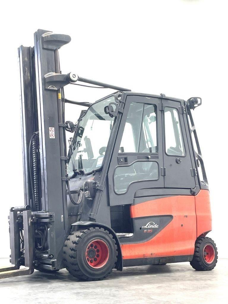 Linde E35HL-01 Elektromos targoncák