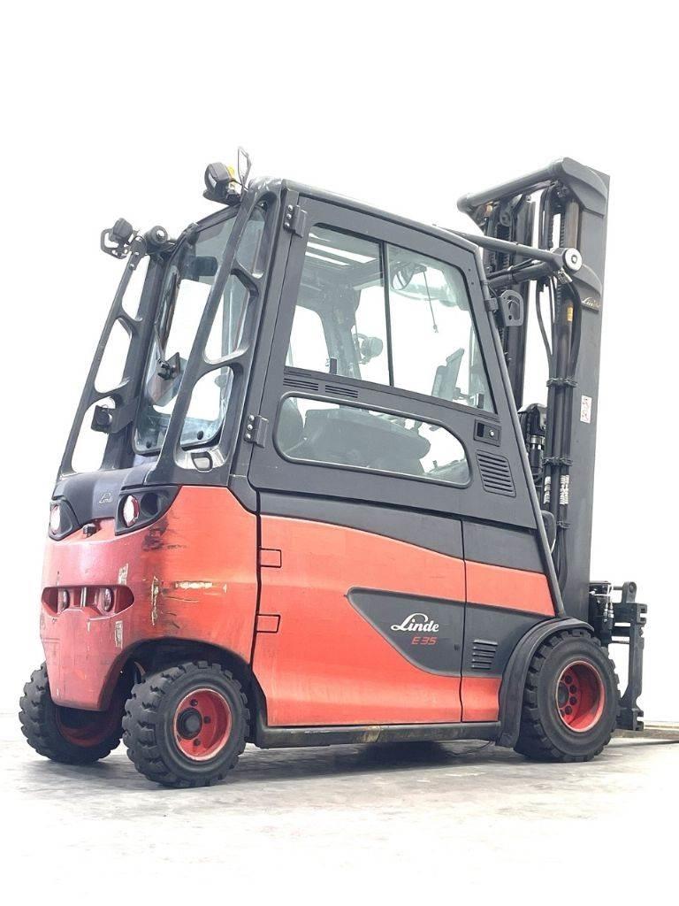 Linde E35HL-01 Elektromos targoncák